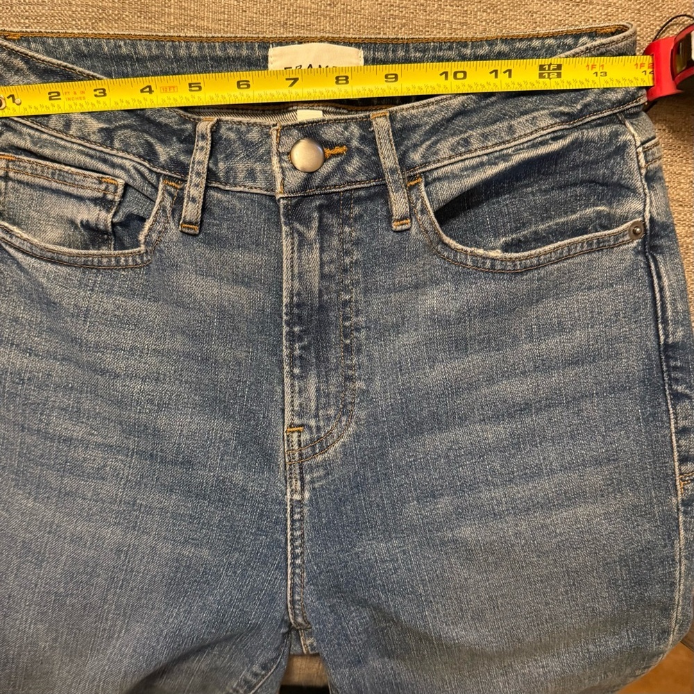 FRAME Le Crop Mini Boot Jeans – Bixby Wash – Size 27 – NWOT - Picture 12 of 13